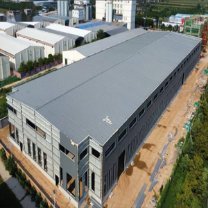 Diseño de Almacén Pequeño con Entrepiso, Estructura Metálica de Acero Inoxidable para Construcción de Almacenes - Product Image 1