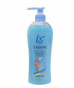Gel de Ducha Perfumado Seahorse de Lxpure, Fragancia <span class=keywords><strong>Armani</strong></span> de Larga Duración para una Piel Fresca y Limpia, Servicio OEM - Product Image 1