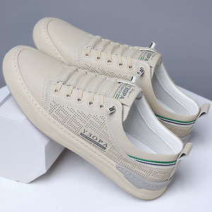 Y3OPA Zapatillas perforadas transpirables para hombre, suela de goma de tacón bajo, entresuela de EVA, zapatos informales para caminar - Product Image 3