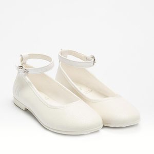 Ballerine bianche per bambini LKBA4105 - Product Image 6