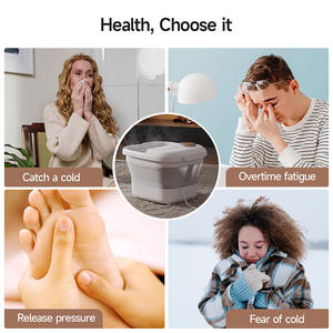 2025 הגעה חדשה מתקפלת ברגל אוטומטית סיבובית ספא עיסוי 6 רולר פדיקור ג 'קוזי מרגיע רגליים עייף - Product Image 6