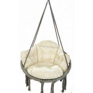 Fauteuil <span class=keywords><strong>suspendu</strong></span> de jardin en acier avec coussin <span class=keywords><strong>pour</strong></span> terrasse - Product Image 4