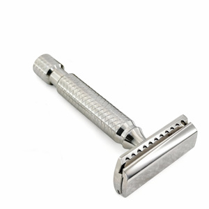 क्लासिक टाइटेनियम मिश्र धातु रेजर प्रीमियम डबल एज ब्लेड अच्छी तरह से बनाए रखी चिकनी और उत्कृष्ट - Product Image 1