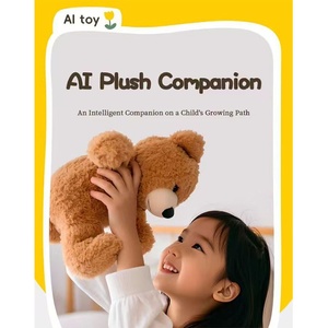 Joyful Playmate Jouets en peluche IA transfrontaliers, éducatifs, musicaux et vocaux, alimentés par piles, multifonctionnels pour enfants de 4 à 6 ans - Product Image 3