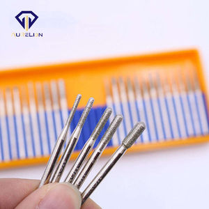 Đầu mài khoan kim cương 3mm, bán trực tiếp từ nhà máy, OEM tùy chỉnh, độ cứng cao - Product Image 2