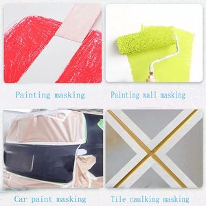 Ruban de <span class=keywords><strong>masquage</strong></span> en papier crépon Washi, adhésif sensible à la pression, imperméable, sans résidu, ruban de peintre personnalisé, usage général - Product Image 5