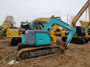 อุปกรณ์เครื่องจักรกลขนาดเล็กของรถขุด kobelco มือสองมีความปลอดภัยและมั่นคง - Product Image 3