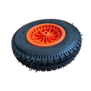 4.00-8 roues de <span class=keywords><strong>chariot</strong></span> pneumatiques en polyuréthane nouveaux petits pneus et roues pneumatiques <span class=keywords><strong>pour</strong></span> les industries de la restauration - Product Image 4