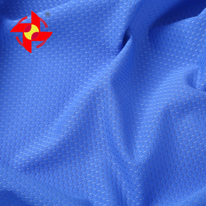 Stock 175gsm nid d'abeille maille tissu séchage rapide nylon spandex football jacquard tissu pour soutien-gorge de sport <span class=keywords><strong>sous</strong></span>-vêtements - Product Image 4