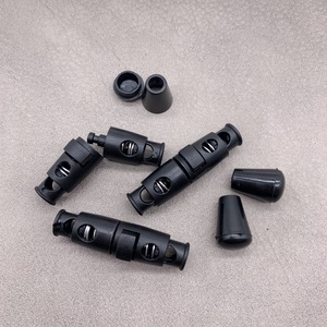 <b>Spring</b>-Loaded Plastic Double-Headed Rope Buckle 51mm Length 13mm Width <b>Clip</b> Buckle For Bag Accessories - Product Image 3