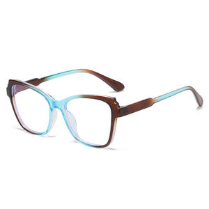 Flexible, excelente comodidad, Lentes de bloqueo azules únicas, de gran tamaño para mujer, se pueden combinar con montura de gafas ópticas para Miopía - Product Image 4