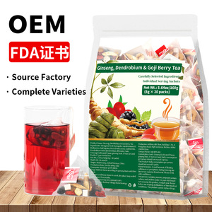 Té Transfronterizo de Cinco Tesoros de Ginseng, Té de Ocho Tesoros con Cúrcuma, Canela, Jengibre, Flor de Luoshen y Manzanilla, Ginseng Diez - Product Image 6