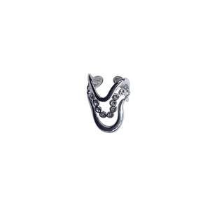 Fashion <b>Ring</b> 316L Stainless Steel PVD Gold Plating Sustainable Resistant <b>Statement</b> Jewelry - Product Image 1