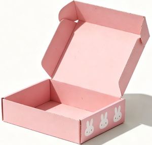 Boîte d'emballage en papier avec logo personnalisé, boîte d'expédition en carton, boîtes d'emballage pour l'expédition de marchandises avec logo - Product Image 5