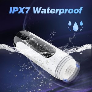 Đồ chơi tình dục tự động dành cho nam - Đồ chơi tình dục nam, cốc thủ dâm nam với 7 chế độ đẩy và rung, cầm tay không cần dùng tay - Product Image 6