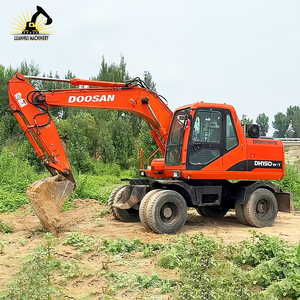 Doosan 150W เครื่องขุดมือสองสำหรับการก่อสร้างที่อยู่อาศัยระบบไฮดรอลิกระดับพรีเมี่ยมแบบมีประสิทธิภาพดีได้รับการบำรุงรักษาเป็นอย่างดีราคาประหยัด - Product Image 5