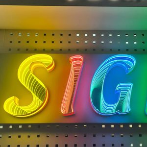 Letrero Luminoso con Letras Publicitarias de Acrílico Espejo <span class=keywords><strong>Infinito</strong></span> 3D con LED de Colores para Decoración de Dormitorio, Nuevo de Fábrica - Product Image 1