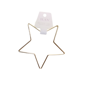 Anello Metallico a Forma di Stella Ilan 20cm per Distintivi - Product Image 1