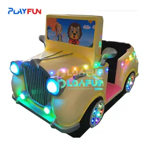 Arcade children's play equipment coin-operated car game driving swing game machine