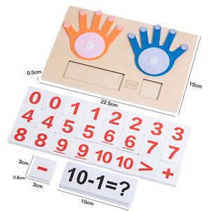 Juguetes de matemáticas Montessori para niños, aprendizaje de dedos, matemáticas, suma, resta, iluminación para niños - Product Image 2