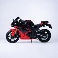 Electric Motorcycle Chain Drive Sport Street E-Motorcycle Digital Display Dual Disc Brake for Adult OEM Wholesale