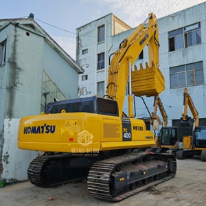 รถขุดไฮดรอลิกแบบตีนตะขาบ Komatsu PC400-7 มือสอง สภาพดี เครื่องจักรกลงานดินขนาด 40 ตัน - Product Image 2