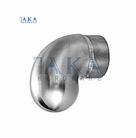 Sus304 316 Angle de rinçage de coude à angle réglable pour rampe d'escalier Raccords de main courante de balustrade en acier inoxydable Connecteurs de tuyaux de tube