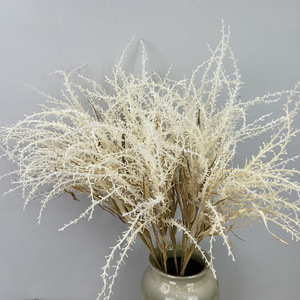 Fleur artificielle d'<span class=keywords><strong>astilbe</strong></span> floquée de 105 cm à longue tige, fausse <span class=keywords><strong>astilbe</strong></span> <span class=keywords><strong>chinensis</strong></span> pour toile de fond de mariage, vase, décoration bohème pour la maison - Product Image 3