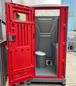 Toilette Portatile da Esterno in Plastica HDPE con Pompe a Pedale e Grande Contenitore per Rifiuti per <span class=keywords><strong>Case</strong></span> Prefabbricate Pubbliche - Product Image 1