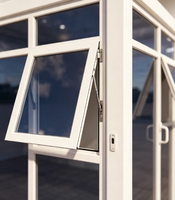 Cabine Modulaire à Rideaux en Verre, Façade en Verre Trempé en Kit pour Bureau, Salle d'Exposition, Café, Stand Commercial