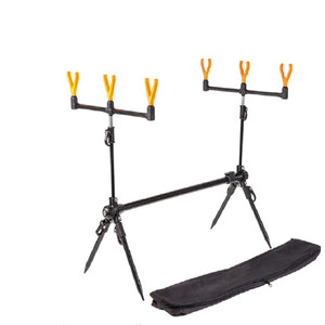 Présentoir de <span class=keywords><strong>canne</strong></span> à pêche, pôle en plastique, <span class=keywords><strong>support</strong></span> en tourelle, pliage rapide, pour plage - Product Image 4