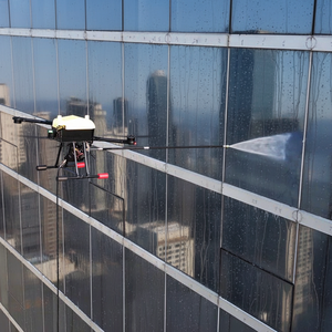 Dron de Limpieza de Alta Presión Joyance Nuevo para Ventanas de Edificios, Lavado de Autos, Carteleras, Techos y Paneles Solares - Product Image 1