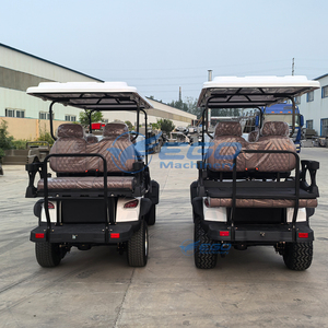 Carrito de Golf Eléctrico Blanco Popular de 48v para 6 Pasajeros, Buggy de Golf para Turismo Todoterreno en Oferta - Product Image 6