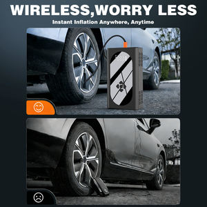 Démarreur de voiture portable haute qualité 20000mAh avec compresseur d'air pour pneus et éclairage d'urgence - Product Image 2