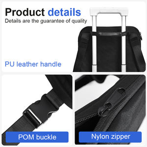 Harnais de bagages de cabine avec sangles réglables Sacs d'organisateur d'<span class=keywords><strong>armoire</strong></span> multi-poches pour <span class=keywords><strong>valise</strong></span> de voyage - Product Image 5