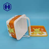 Boîte en plastique 3200L avec étiquette personnalisée pour médecine Biscuit chocolat emballage alimentaire pour nouilles chewing-gum Sushi Hamburger sucre