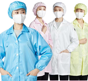 Chaqueta unisex de poliéster transpirable, antiestática, de alta visibilidad, con estampado serigráfico, apta para detección de agujas y sin polvo, para uso laboral. - Product Image 1