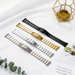 Correa de Reloj Delgada de Acero Inoxidable de Lujo con Cierre de Mariposa para <span class=keywords><strong>Apple</strong></span> <span class=keywords><strong>Watch</strong></span> 49mm 45mm 44mm 41mm 40mm - Product Image 3