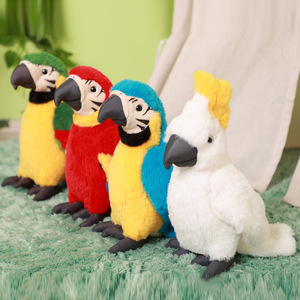 <strong>Wholesale</strong> Simulation <strong>Parrot</strong> Macaw Cacatua Galerita Plush <strong>Toy</strong> Home Decoration Creative Funny Colorful Realistic <strong>Parrot</strong> Doll - Product Image 2