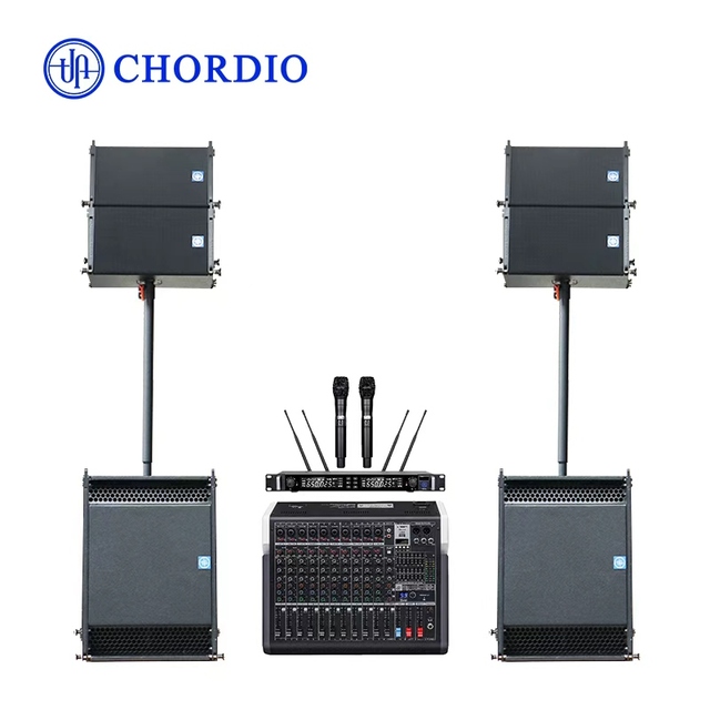Double 12 Active Line Array Speakers System Professional Sound System