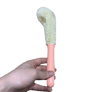 แปรงล้างแก้วไนลอนด้ามยาวทนทานสำหรับทำความสะอาดแก้วและขวด - Product Image 5