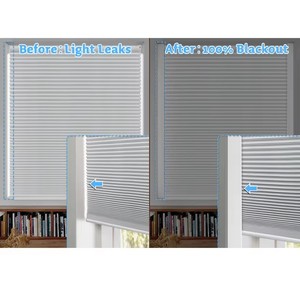 Premium Quality Easy to Install 100% Blackout L-Shaped <strong>Light</strong> Blocking Strips Side Tracks PVC <strong>Light</strong> <strong>Blockers</strong> for <strong>Window</strong> Blinds - Product Image 4