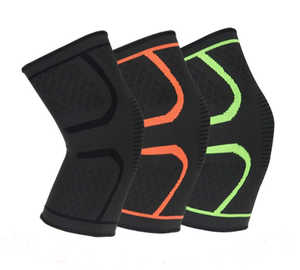 Genouillère de compression en nylon avec logo personnalisé, vente en gros - Product Image 3