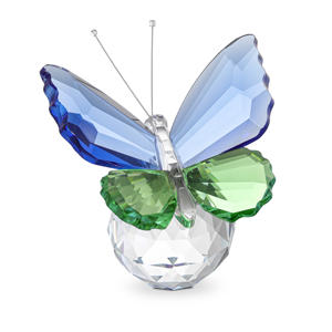 Collection de figurines papillon volant en cristal, ornement en verre taillé, statue animale de collection, fait main, poli, antique - Product Image 2
