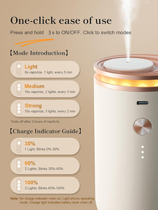 Của Trung Quốc Độc Đáo Mới Mùi Hương Tiếp Thị Hương Thơm Khuếch Tán Pin/USB Có Thể Sạc Lại Máy Điện Xách Tay Cho Nhà/Phòng Ngủ Nhựa - Product Image 5