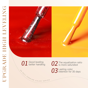 เป็นสีลูกกวาดกลิตเตอร์9D แม่เหล็กชุดเจลทาเล็บ UV 9สีการ์ดสีทาตาเจลแมว15มล. ต้องการเคลือบชั้นนำ LED คอลเลกชันเจล UV - Product Image 5