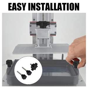 Juego de perillas de palanquilla de aleación de aluminio aptas para <span class=keywords><strong>Anycubic</strong></span> <span class=keywords><strong>Photon</strong></span> Mono X/<span class=keywords><strong>Photon</strong></span> Mono X <span class=keywords><strong>M3</strong></span> <span class=keywords><strong>Max</strong></span> - Product Image 4