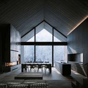 Supdesigner - Rendu 3D résidentiel - Design d'intérieur - Villa de luxe - Service de rendu 3D personnalisé moderne - Design d'intérieur - Product Image 5