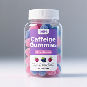 Proveedor Mayorista OEM de Gomitas Energéticas Pre-Entrenamiento, Gomitas Pre-Entrenamiento para el Desarrollo Muscular con Proteína, Suplemento de Cafeína - Product Image 1