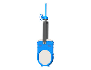 Vanne à lame coulissante bidirectionnelle en fonte DN800 32 pouces PN10, grande taille, spécifique à l'industrie, type Clarkson - Product Image 6